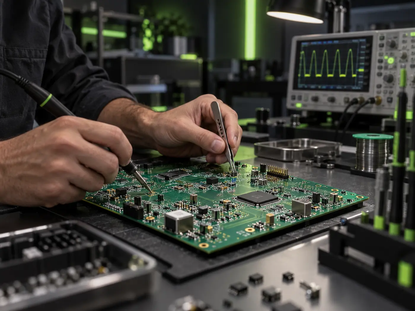 Розробка друкованої плати PCB